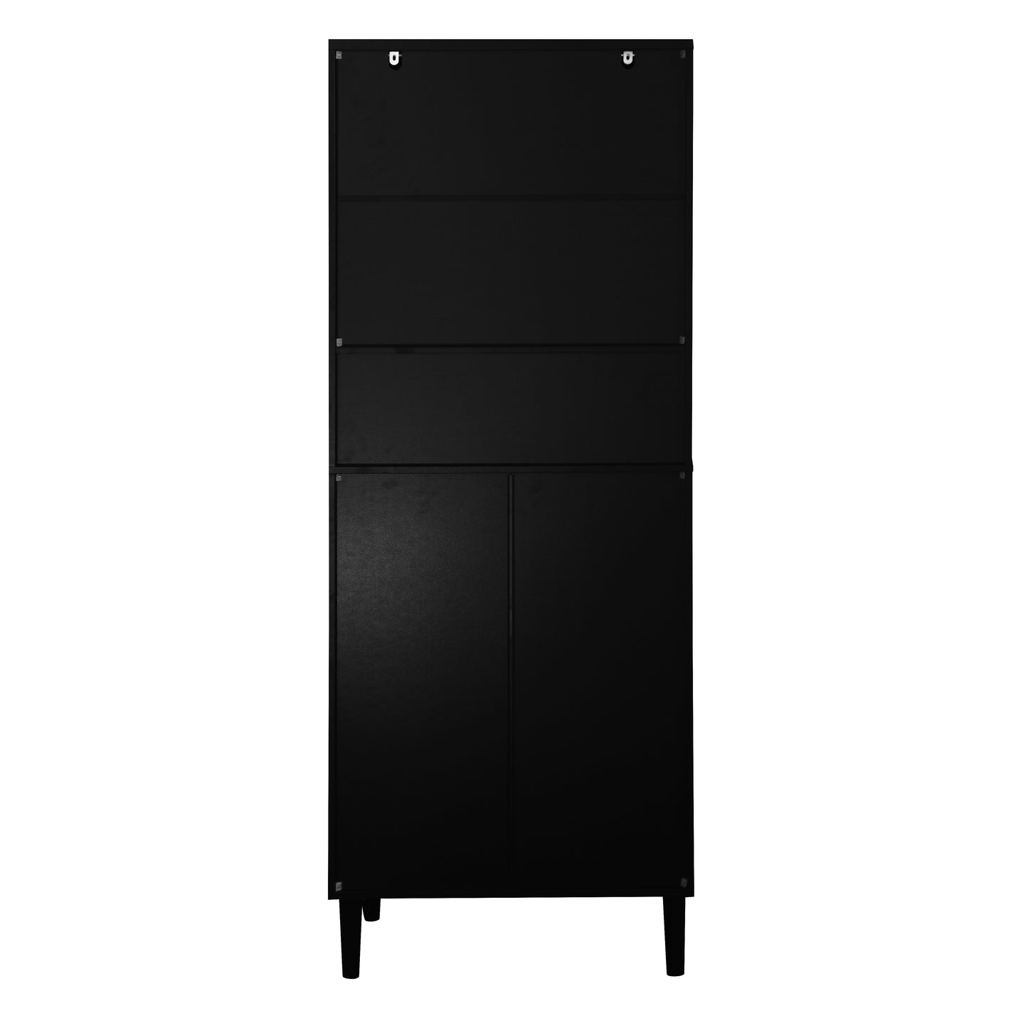 Sonoma Modern Glass Storage Bedroom Cabinet