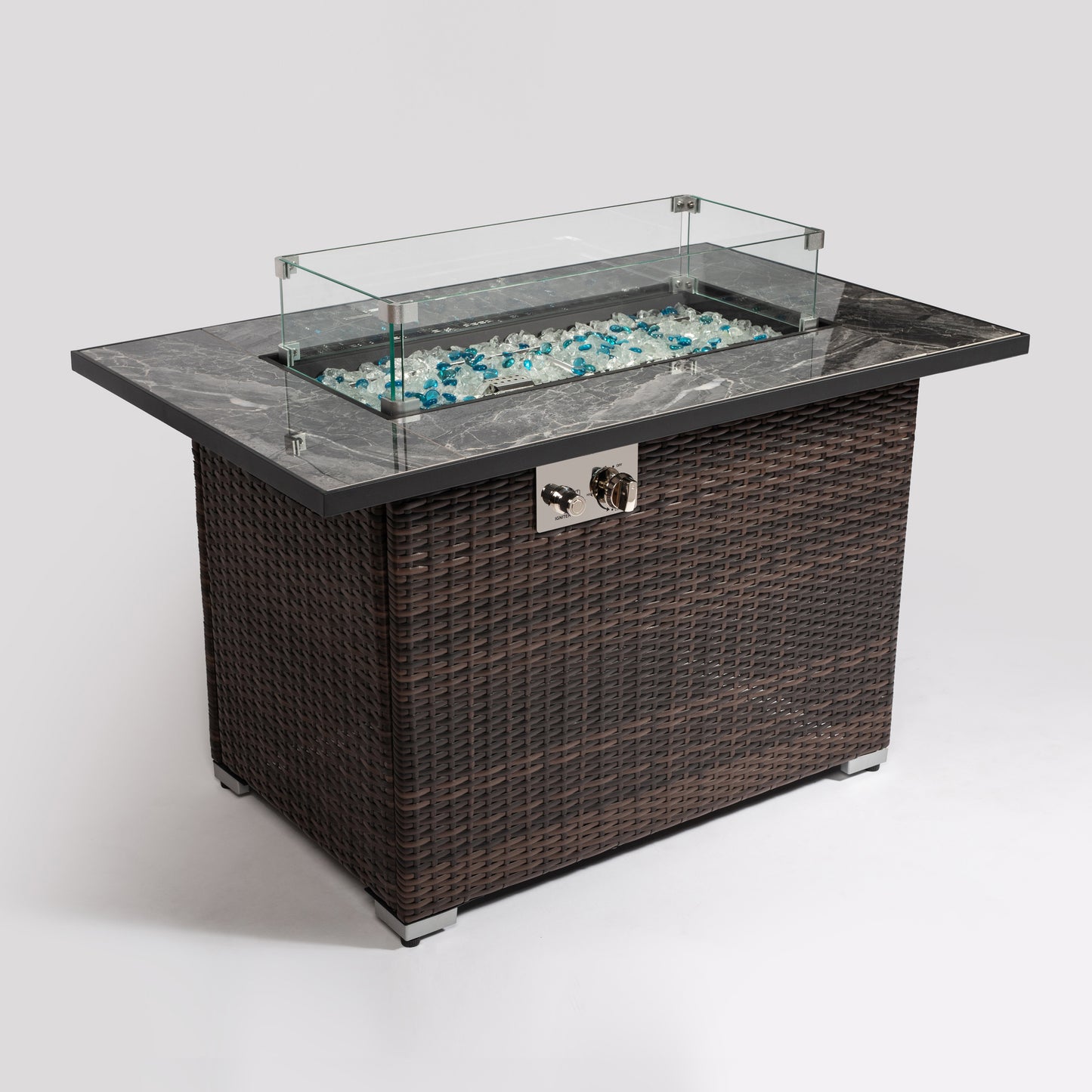 Fremont Modern Outdoor Propane Fire Table