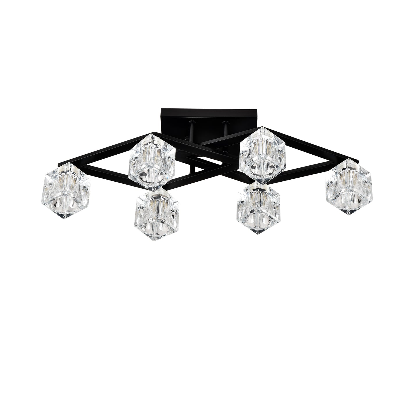 Lazzareschi Modern Light Crystal Ceiling