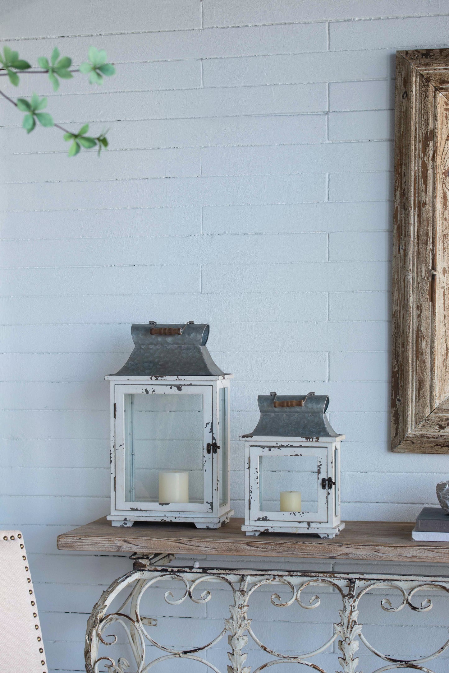 Warmsprings Craftsman Hurricane Lantern Holder