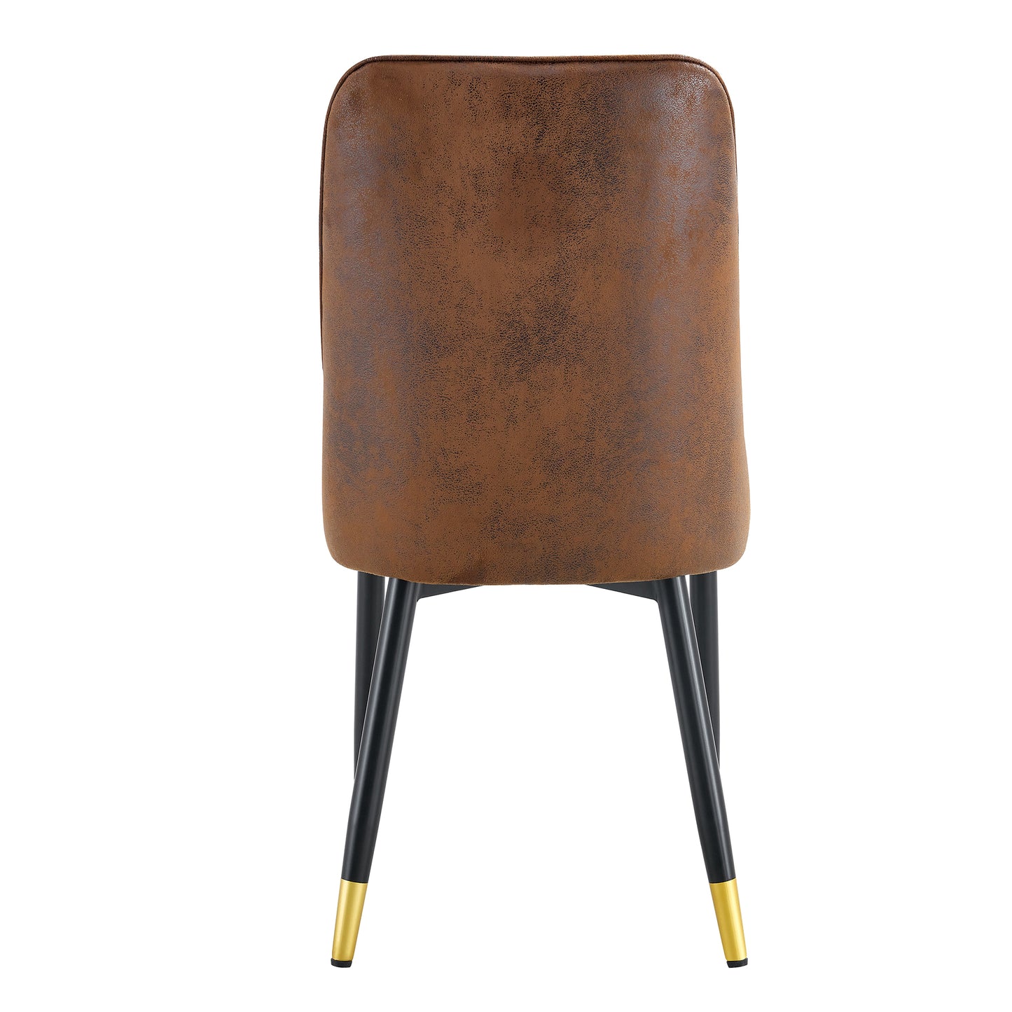 Justo Contemporary Velvet Metal legs Dining Chairs