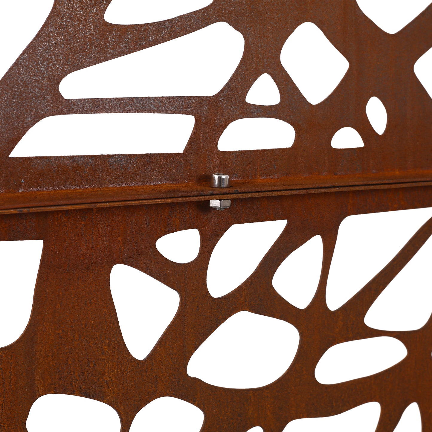 Bartholomew Industrial Metal Privacy Screen