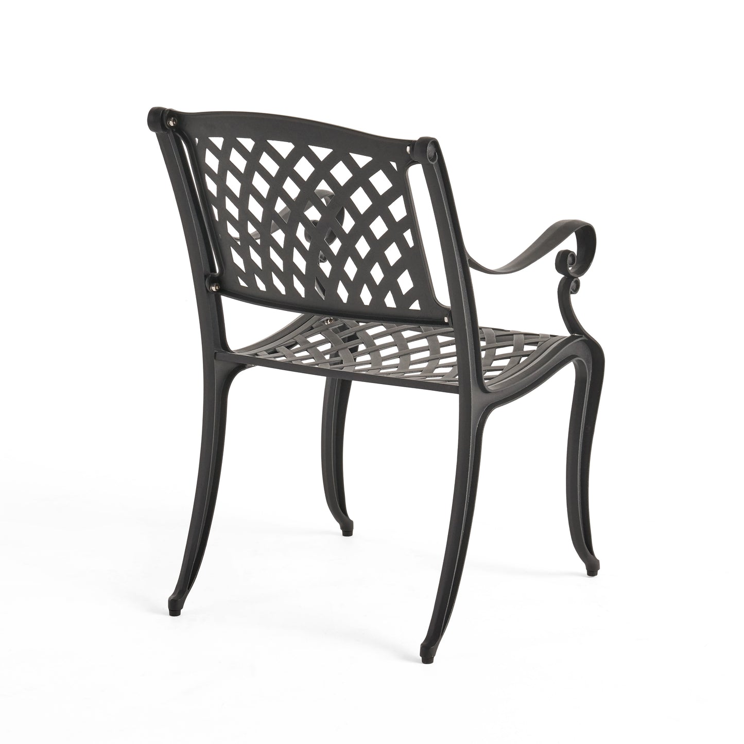Warmsprings Industrial Mesh Arch Chair