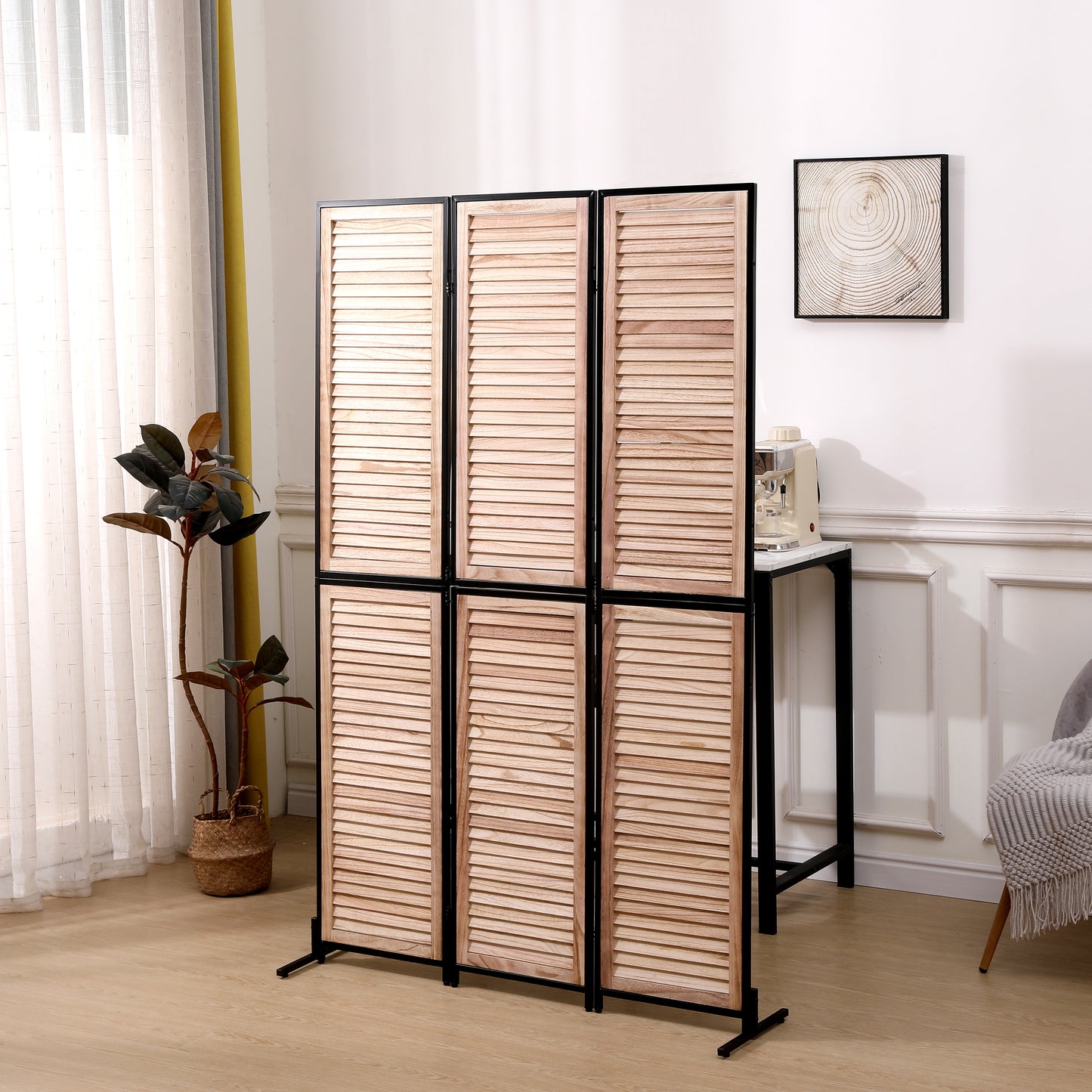 Irvington Traditional Folding Privacy Screen