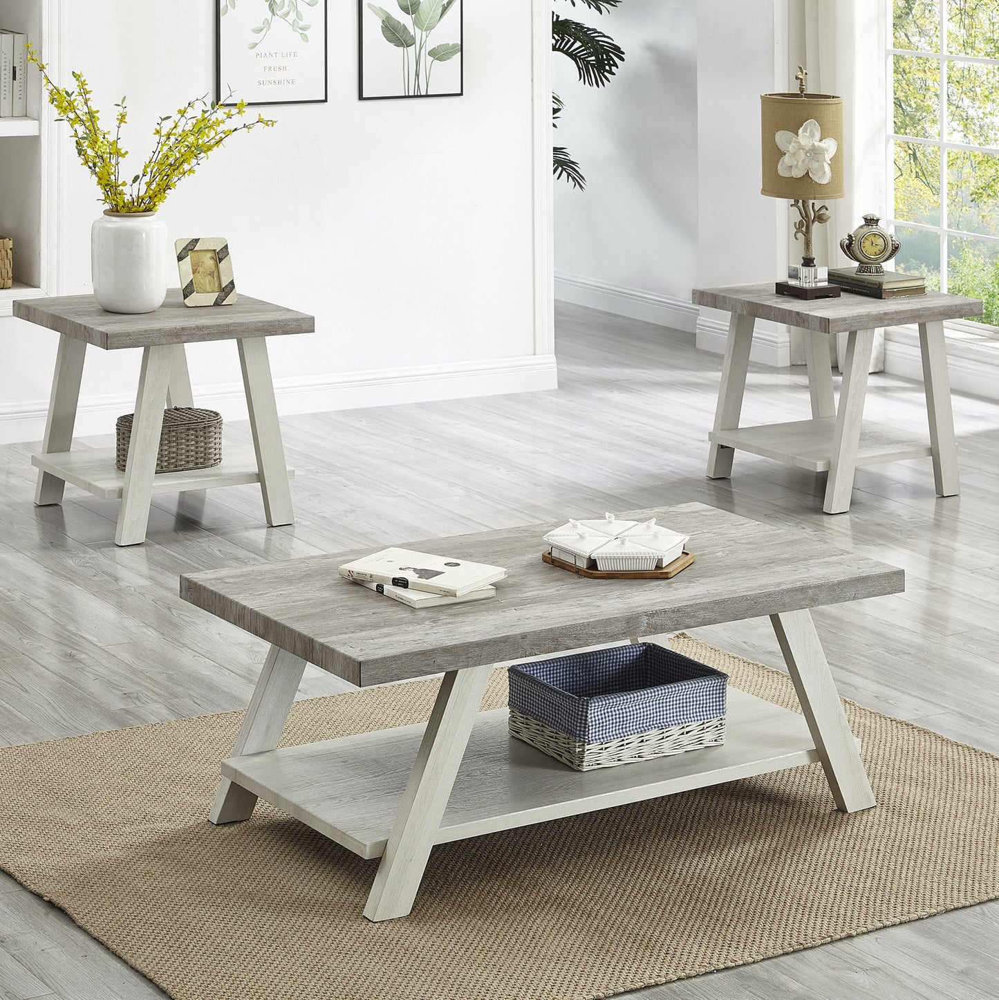 Westport Contemporary Athens 3-Piece Coffee Set
