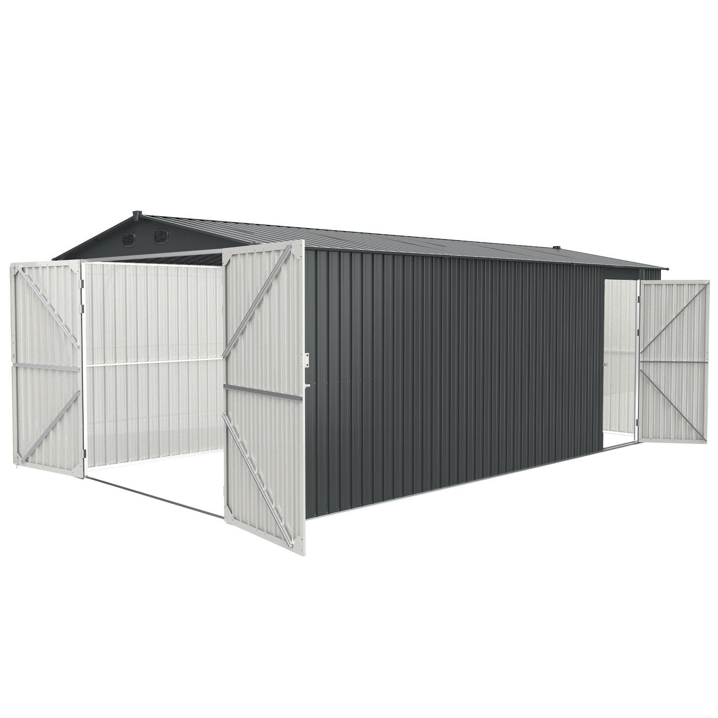 Bartholomew Industrial Garden Storage Shed