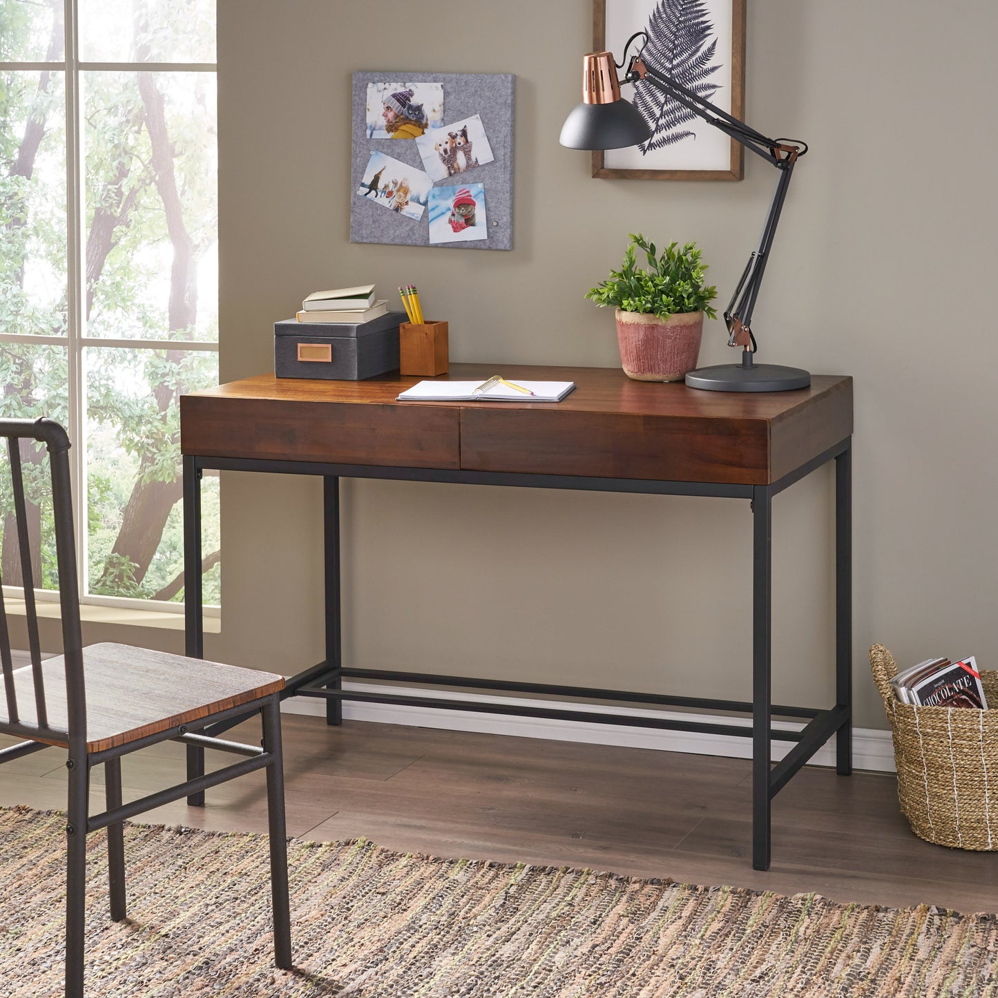Warmsprings Modern Wood Desk Organizer