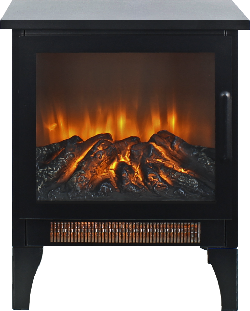 Mission Contemporary Electric Fireplace Stove Heater