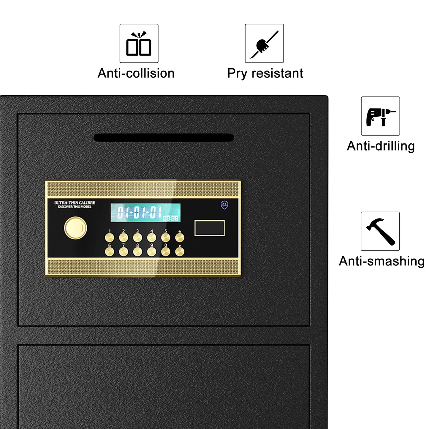 Healdsburg Modern Large Coin-operated Security Safe