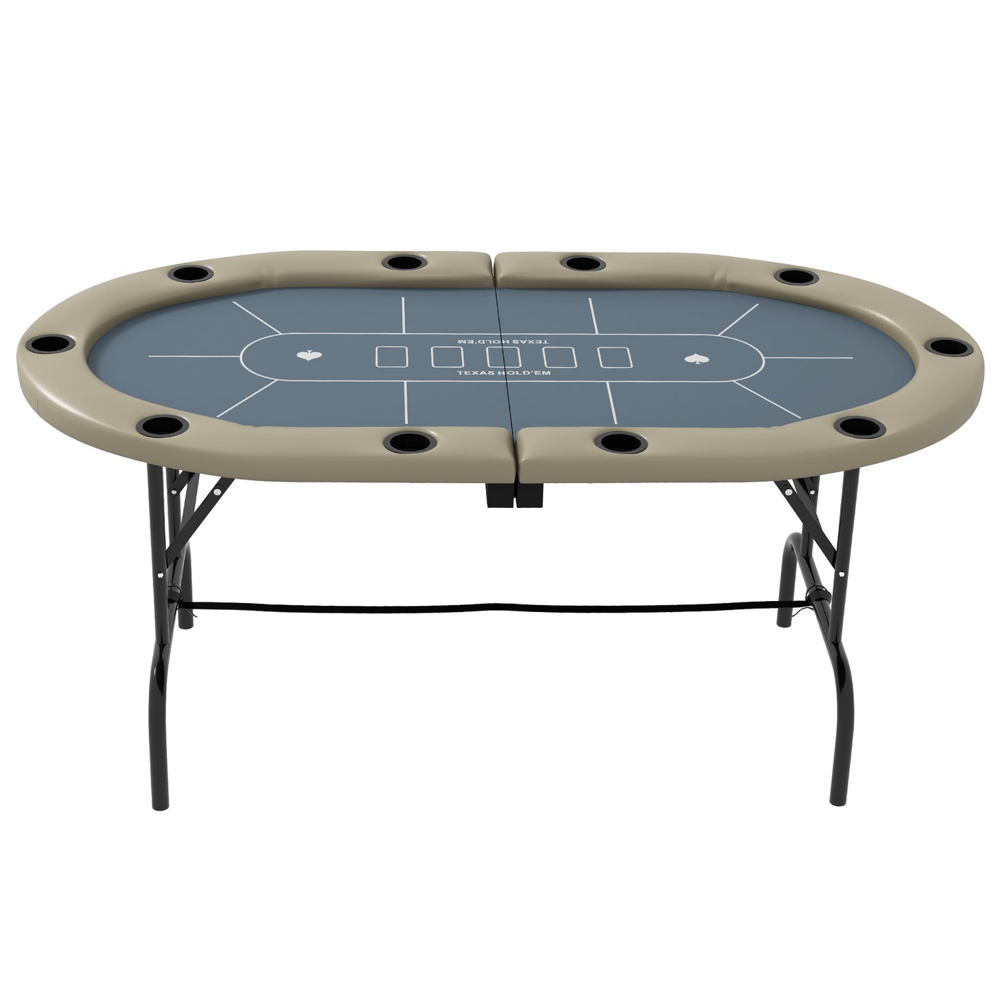 Mission Contemporary Foldable Poker Table