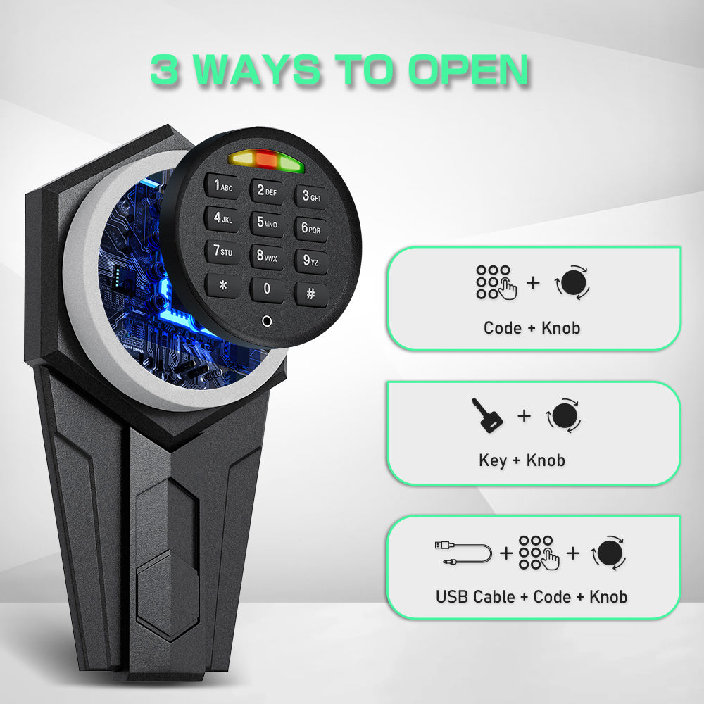 Eda Modern Rifle and Pistol Safe