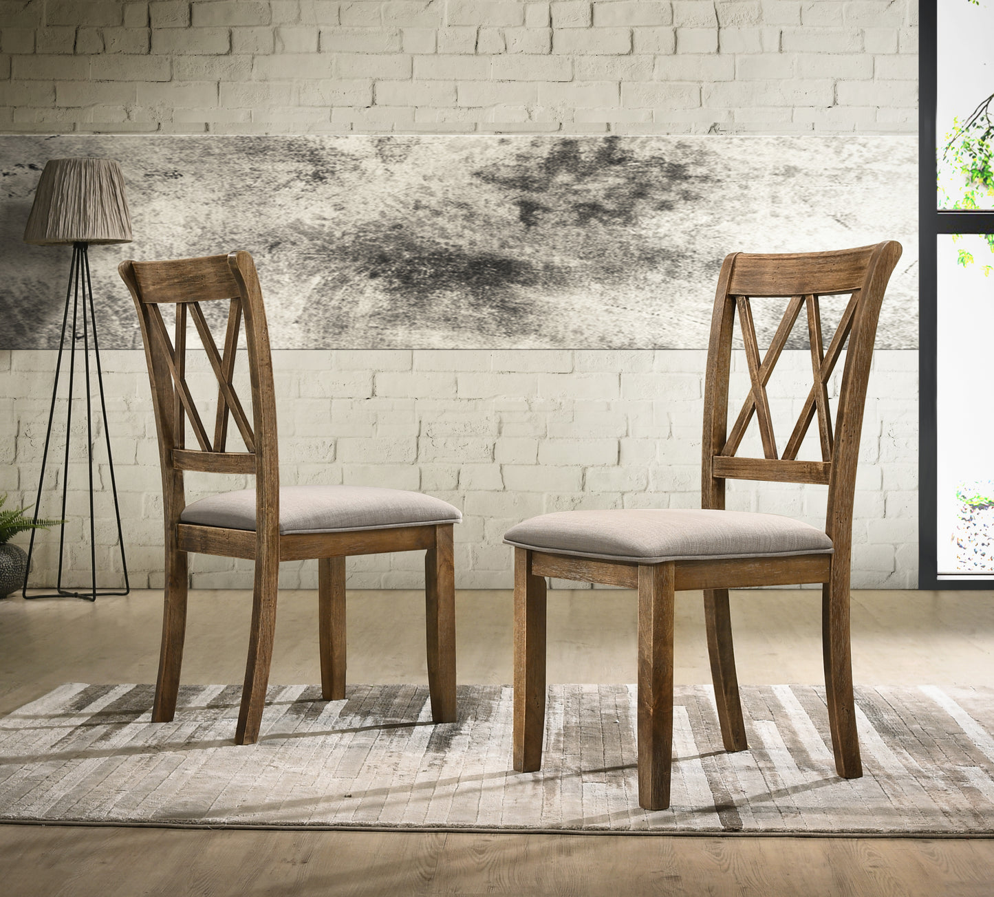 Bartholomew Craftsman Upholstered Dining Chair