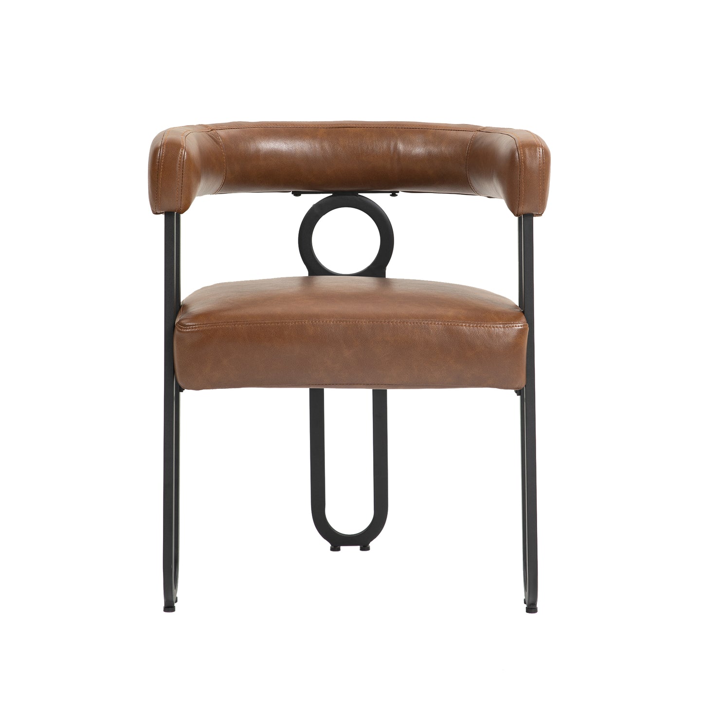 Napa Contemporary Fabric Upholstered Barrel Chairs