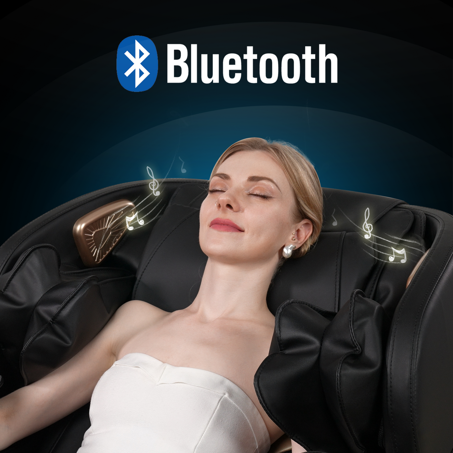 Jiron Modern Velvet Massage Chair