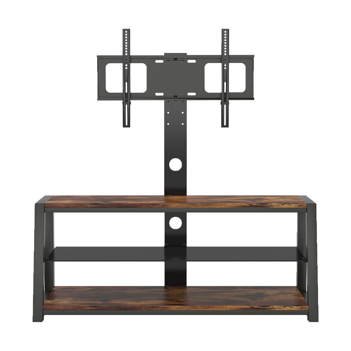 Westport Modern Swivel Glass TV Stand