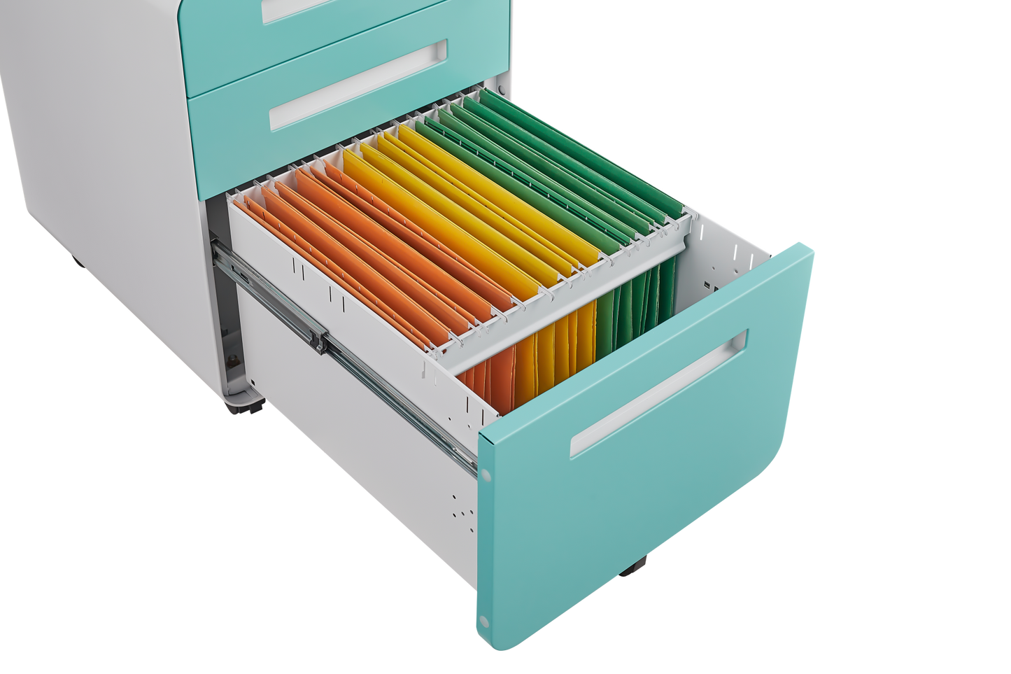 Mission Modern Mobile File Storage Cabinet