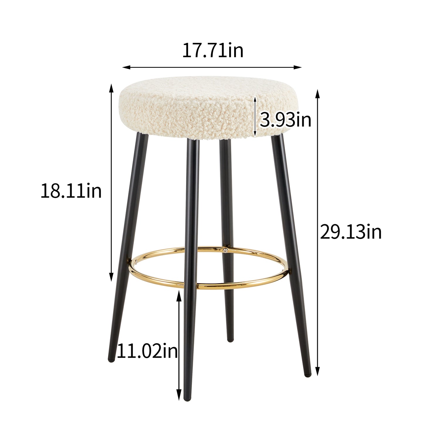 Calista Contemporary Dining Stools
