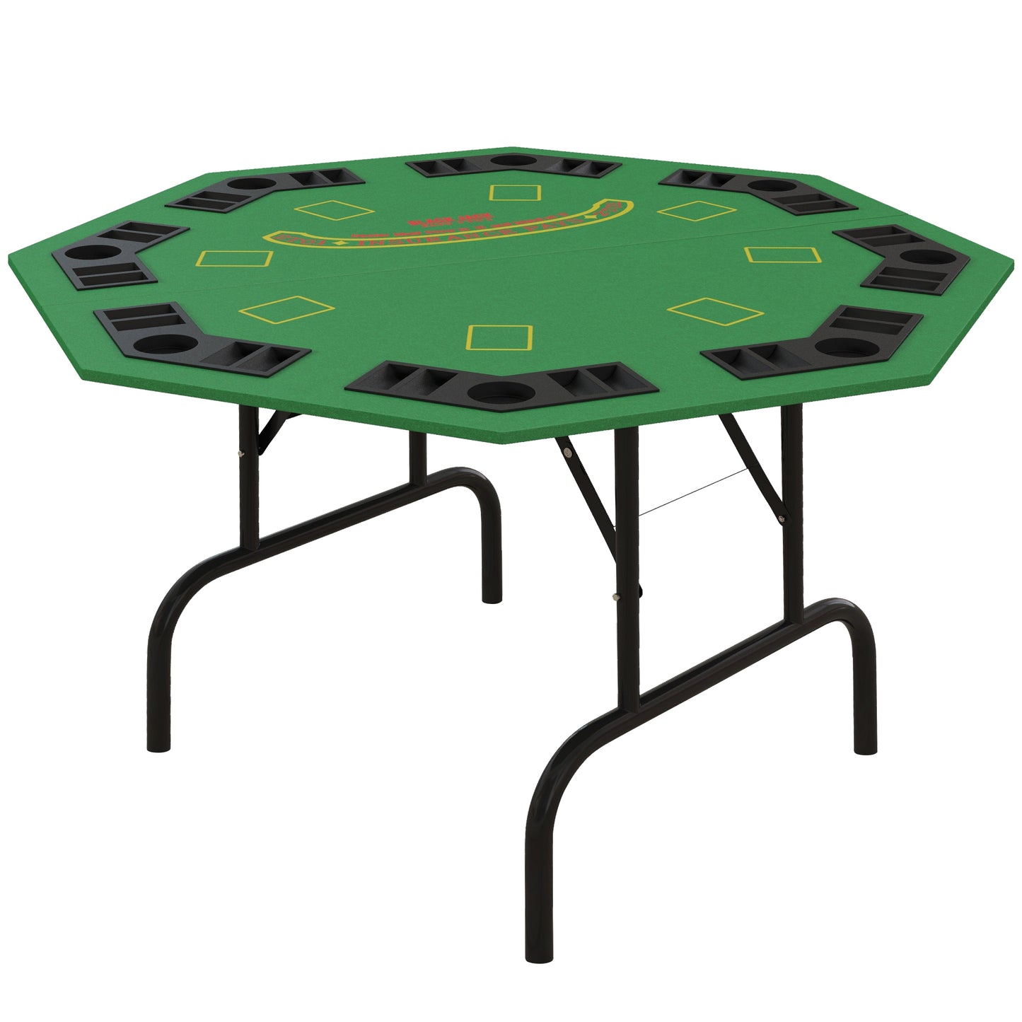 Napa Contemporary Foldable Poker Table
