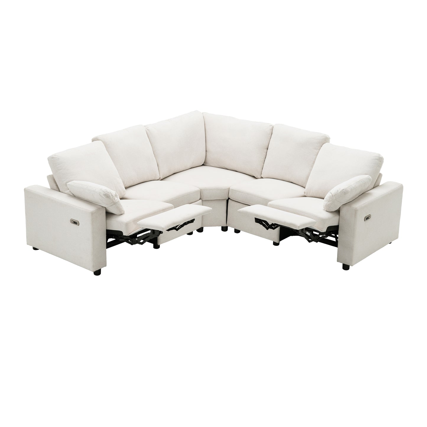 Niles Modern Power Recliner Sectional
