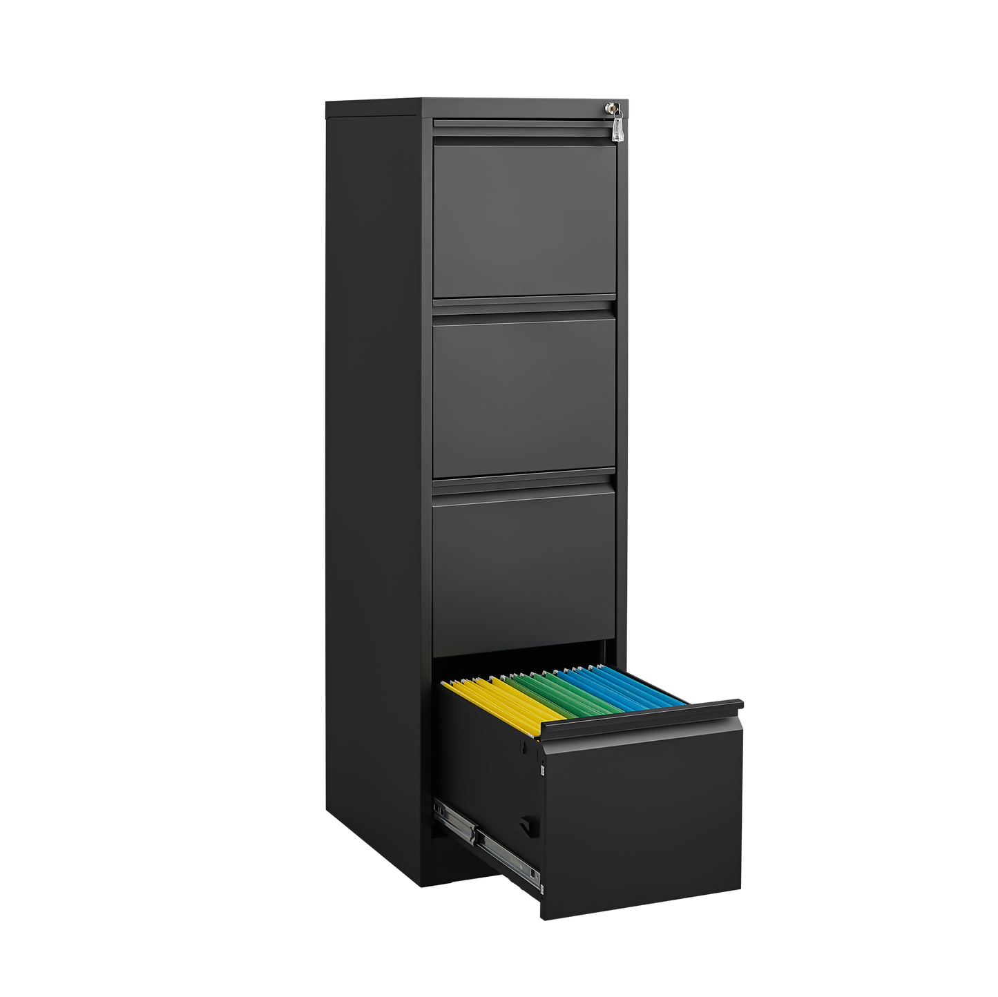 Elmcrest Modern Vertical File Cabinet