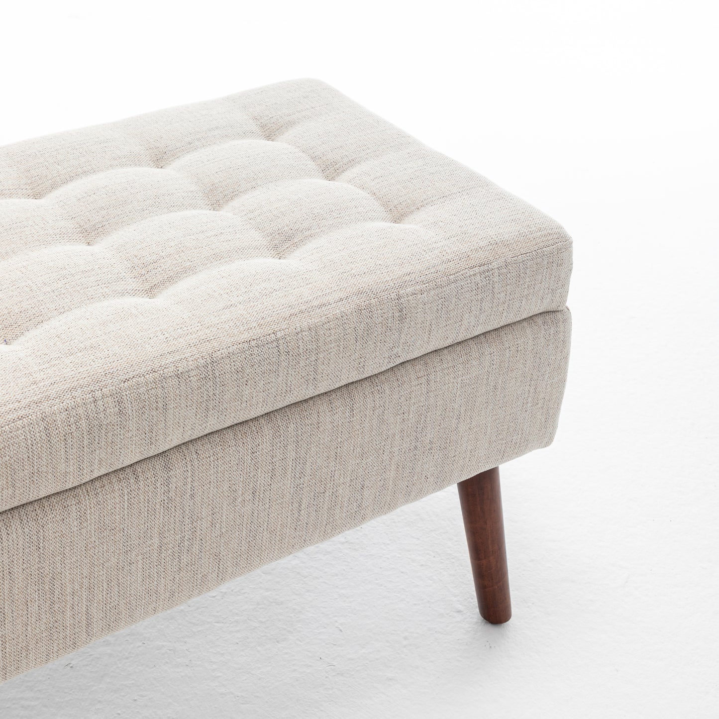 Kingsly Contemporary Upholstered Storage Bench