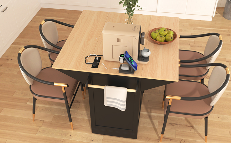Lula Modern Simple Kitchen Island