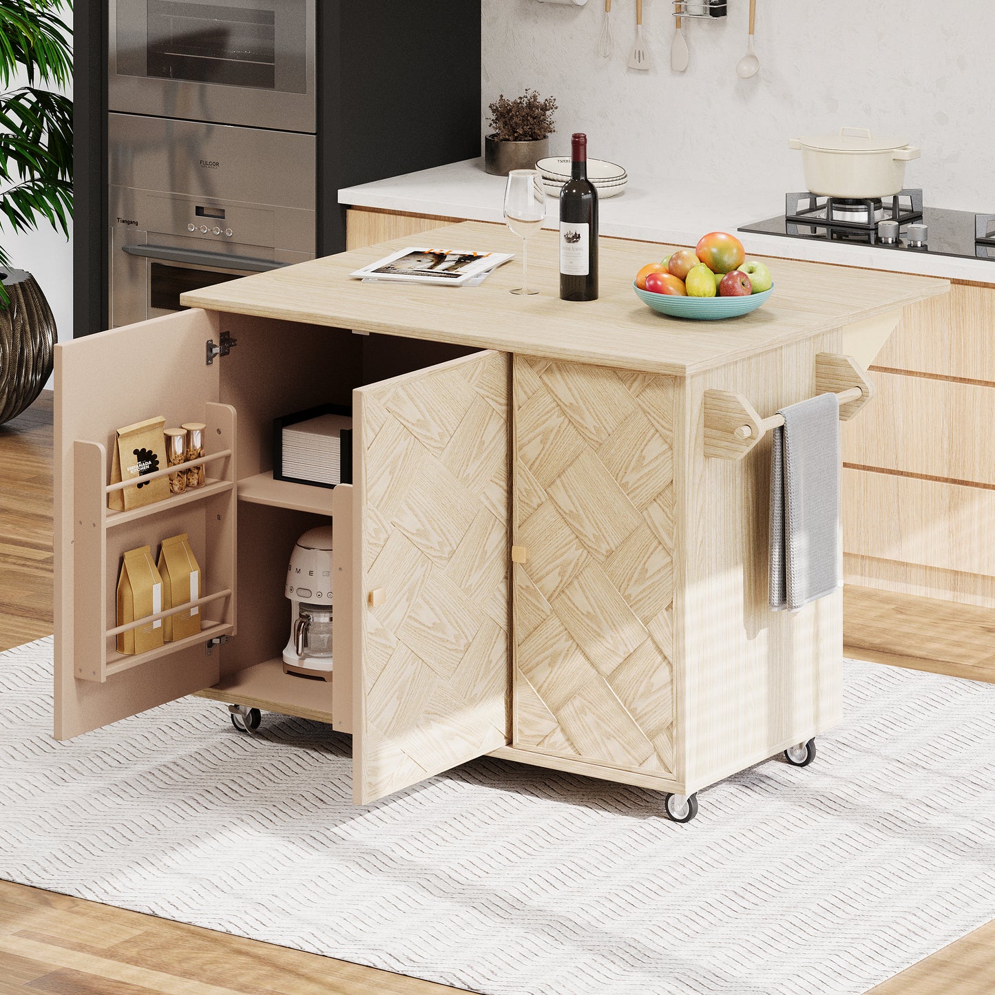 Marcel Modern Kitchen Island