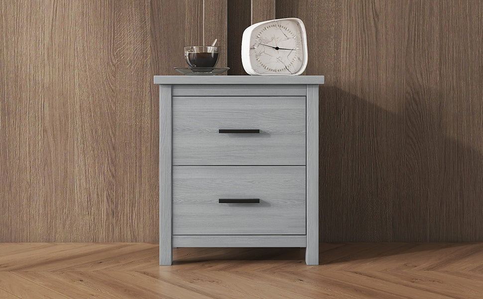 Centerville Modern Havenwood Rustic Nightstand