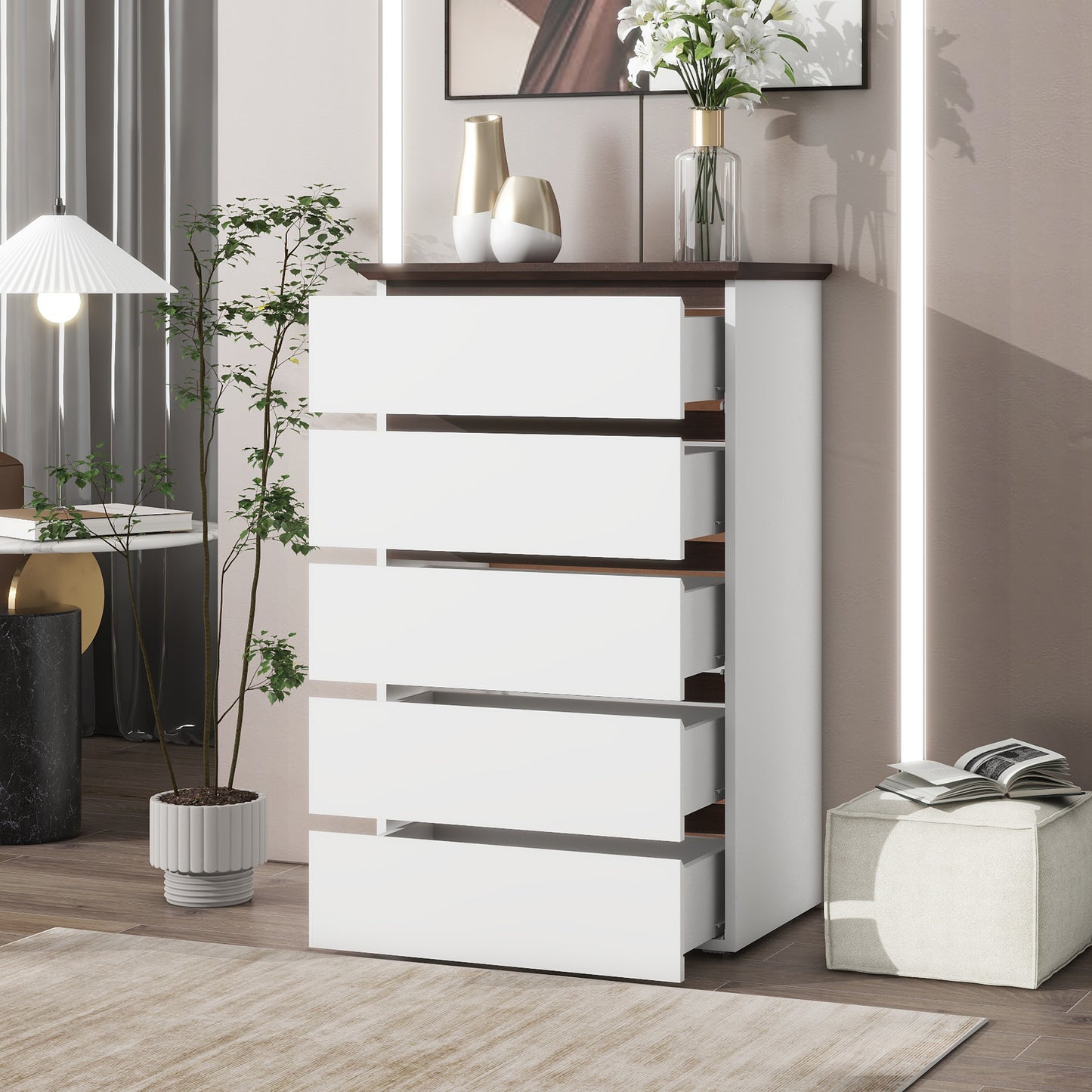 Mission Modern Drawer Dresser