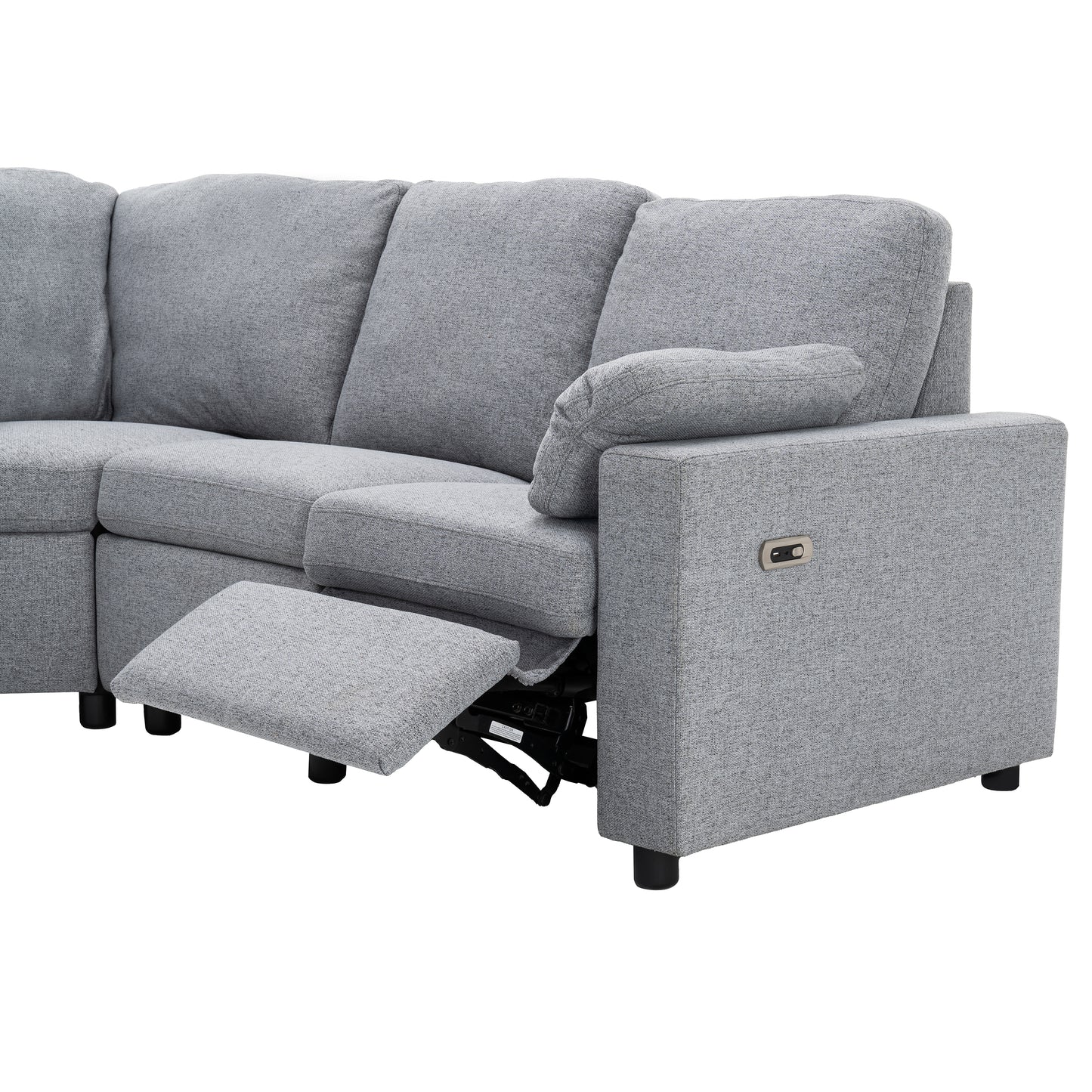 Calista Modern Reclining Theater Sectional