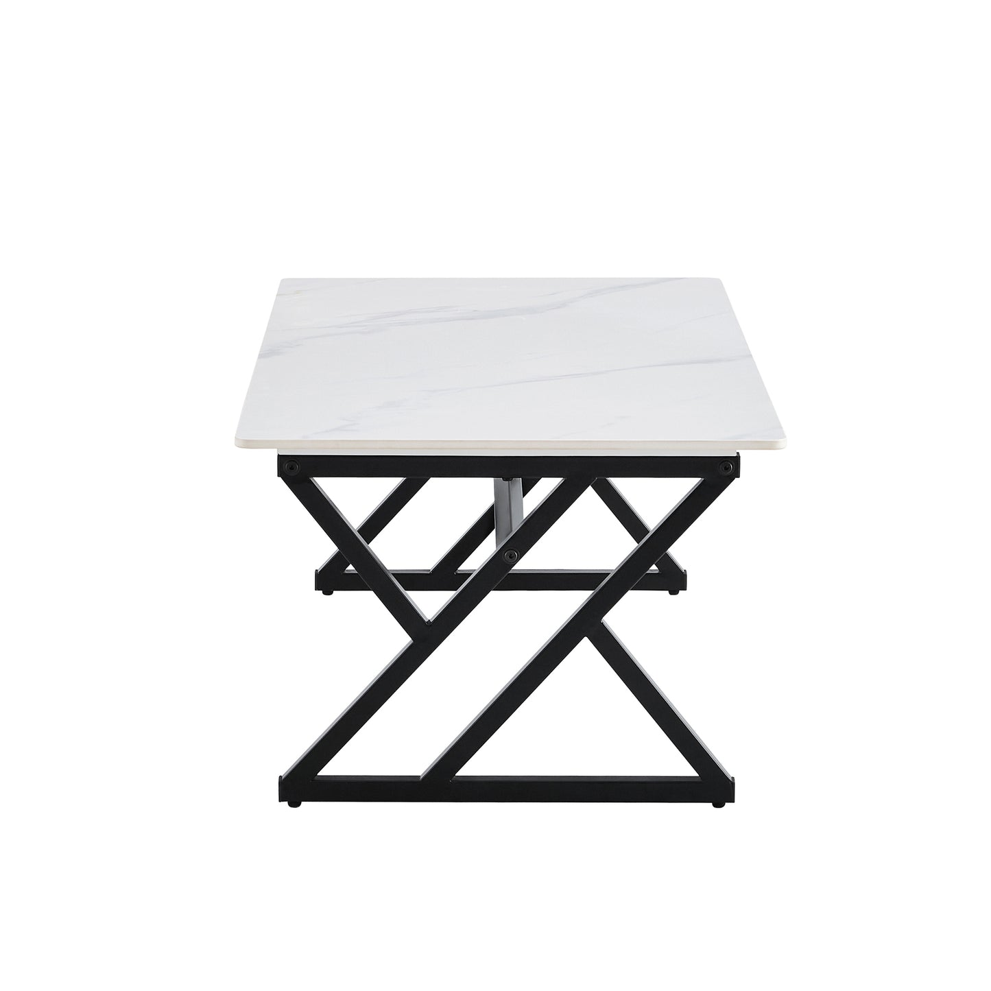 Lazzareschi Modern Monarch Rock Coffee Table