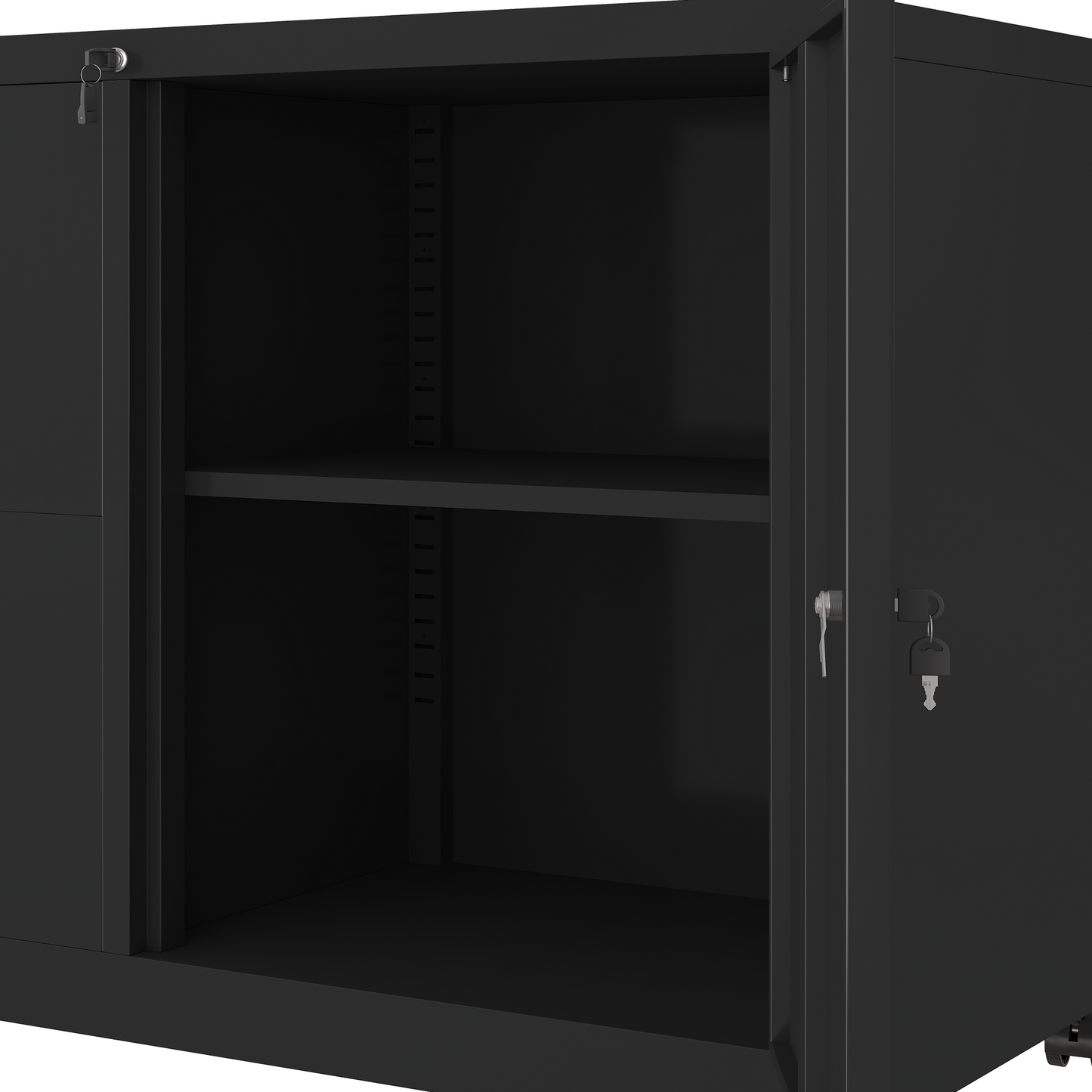 Silverleaf Modern Metal Filing Cabinet Lock
