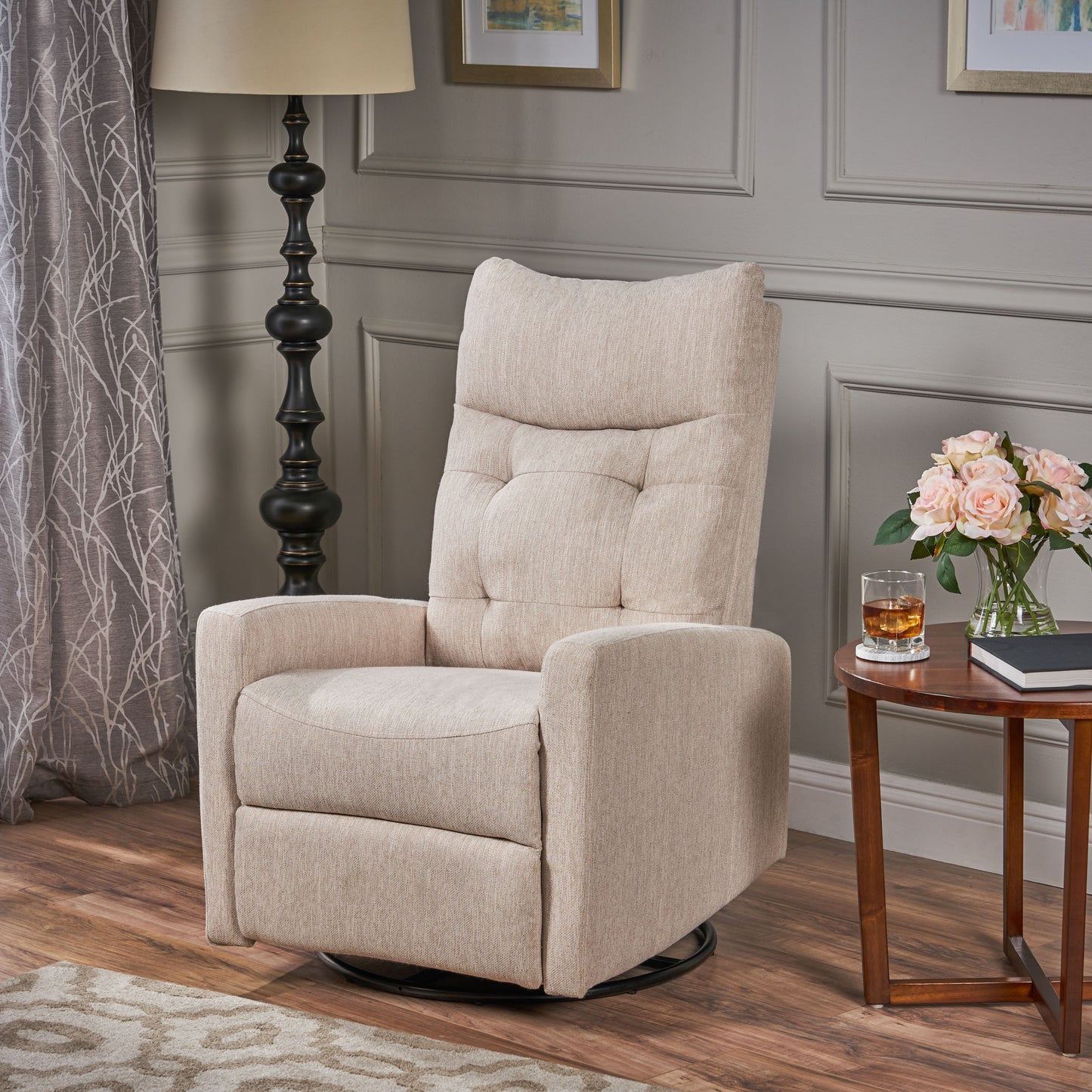 Centerville Contemporary Glider Swivel Recliner Chair