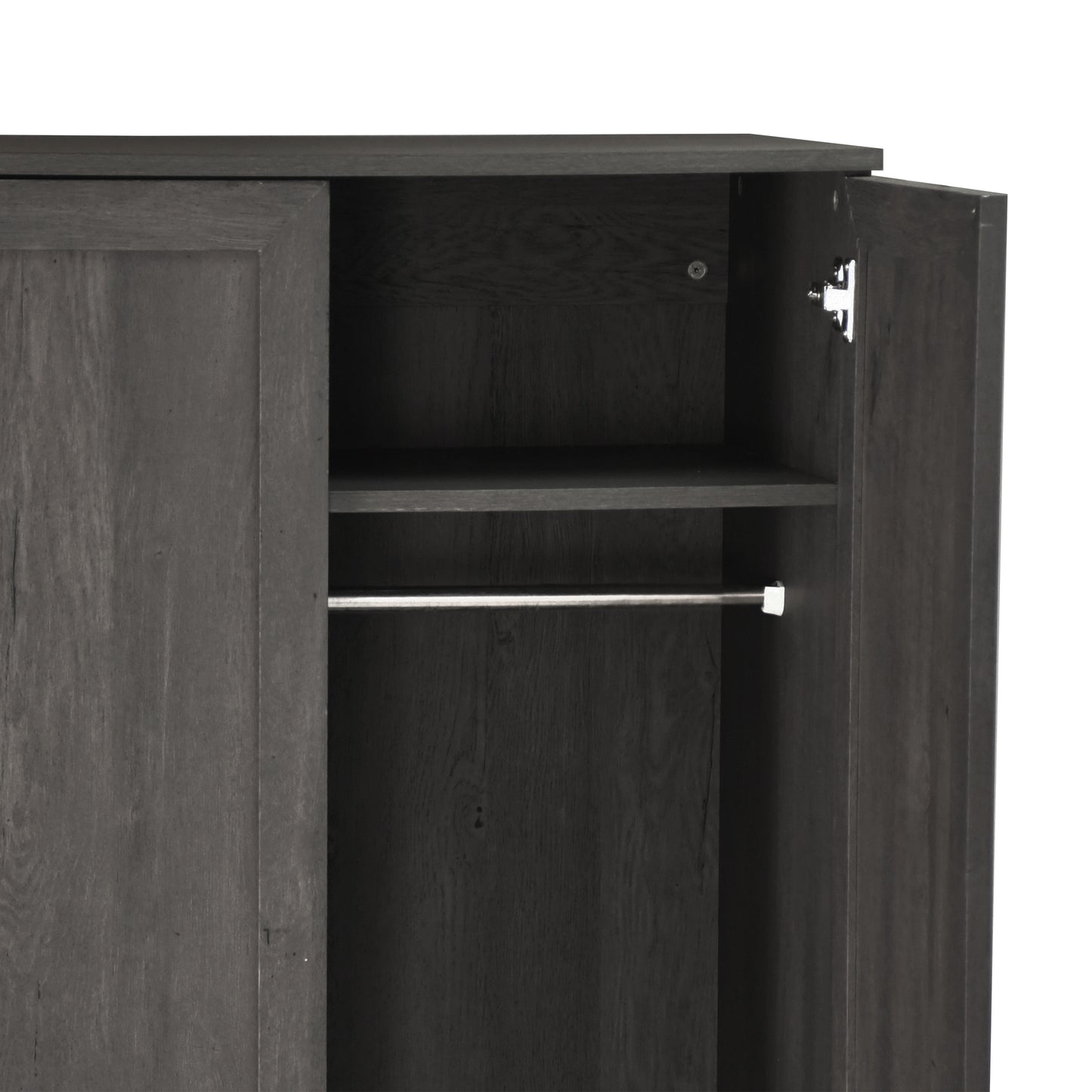 Fitch Contemporary Velvet Door Wardrobe