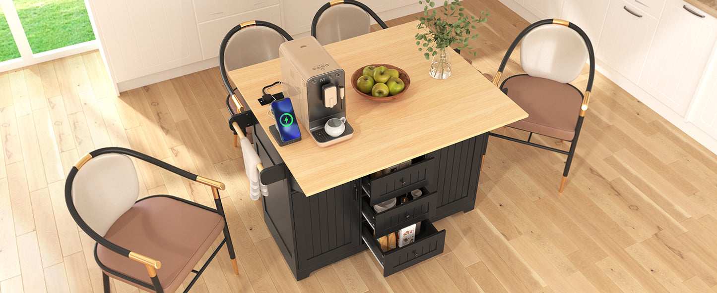 Lula Modern Simple Kitchen Island