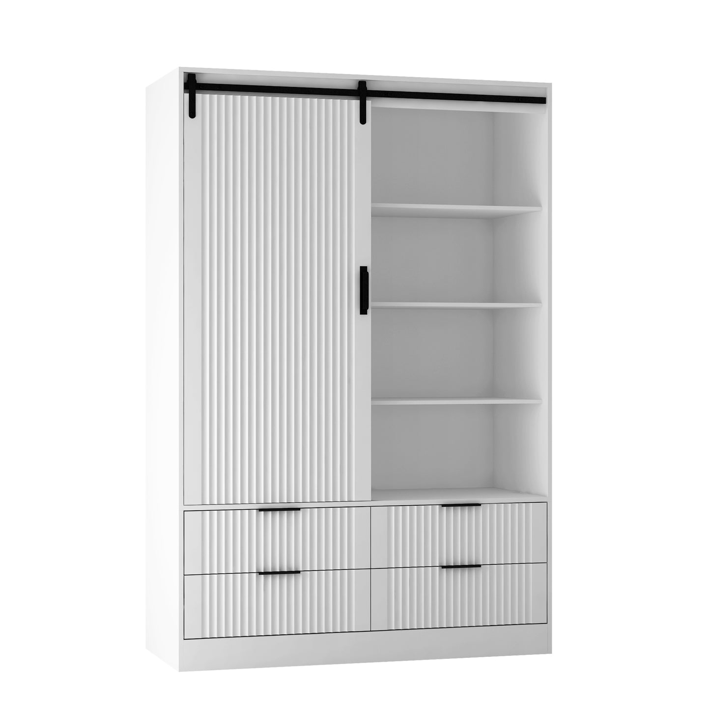 Fremont Contemporary Tall Bedroom Armoire