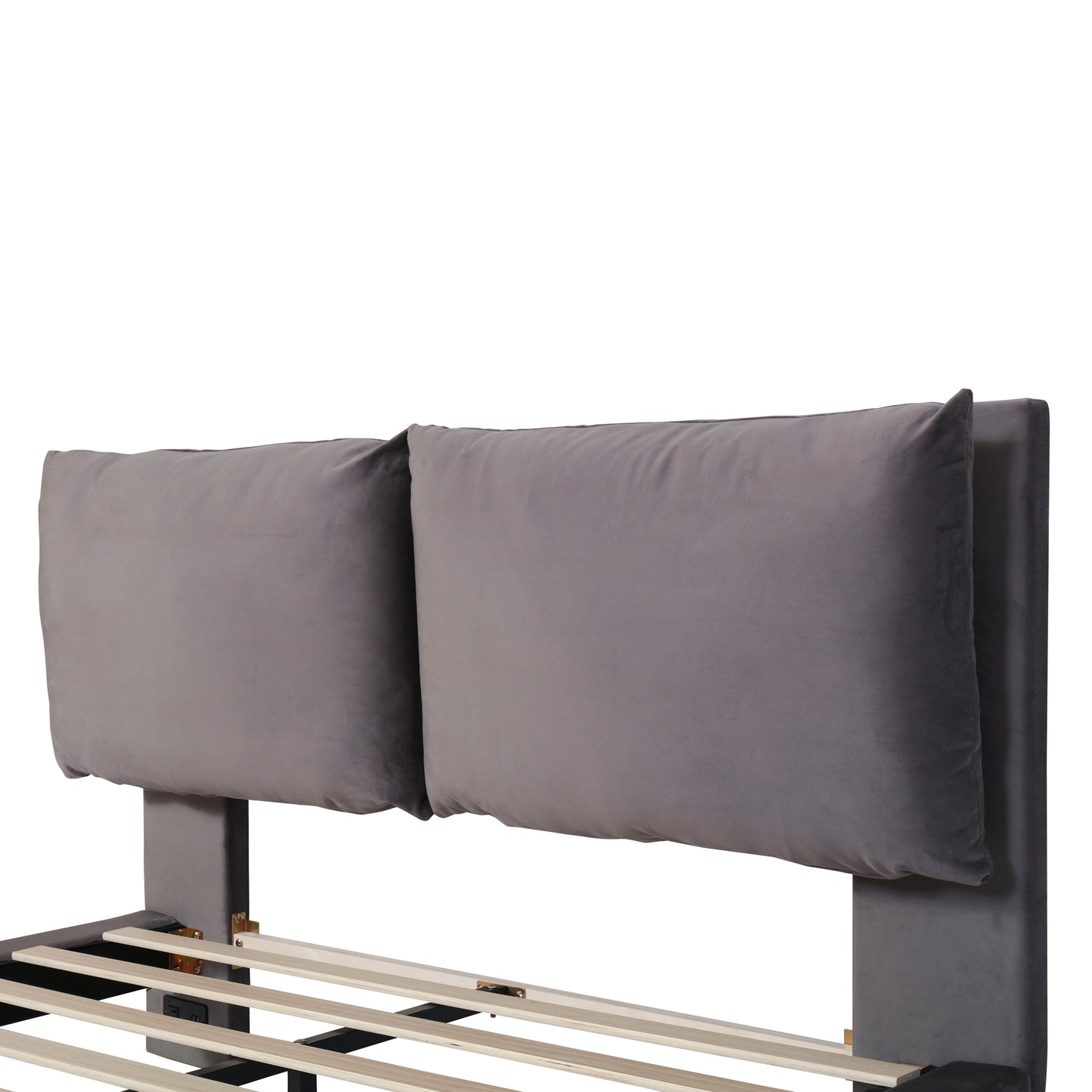 Lula Modern Upholstered Platform Bed