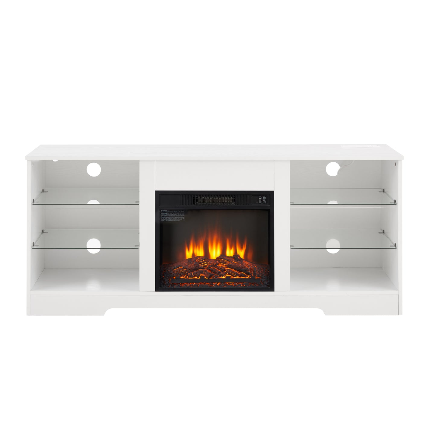 Marcel Modern LED Fireplace TV Stand