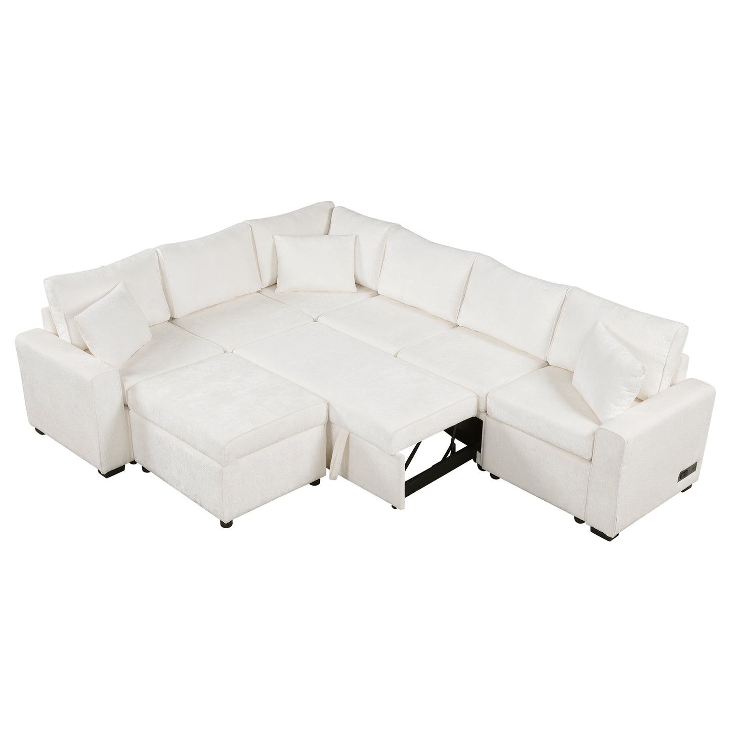Westport Modern Sectional Sofa Sleeper