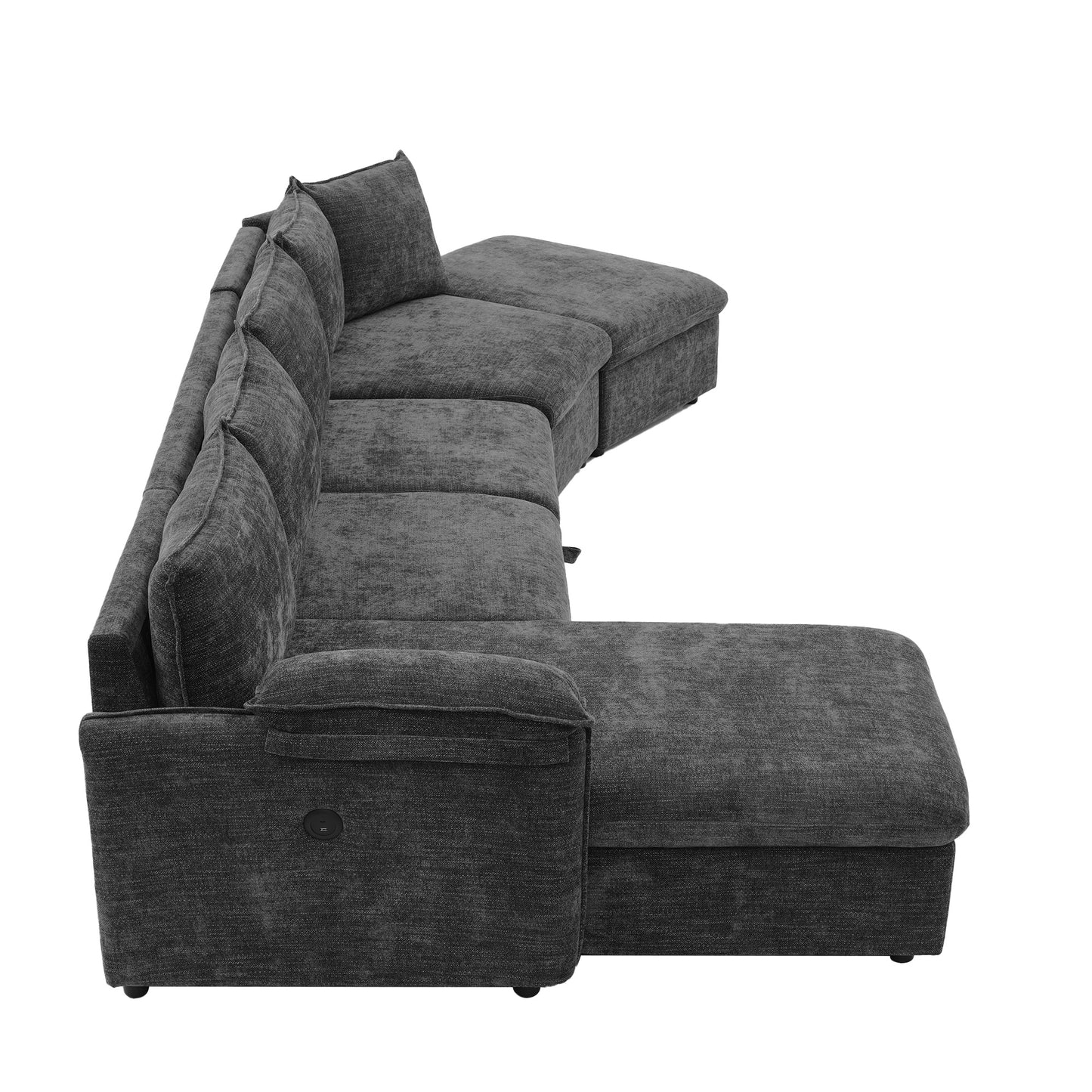 Sonoma Modern Pull-out Couch Sectional