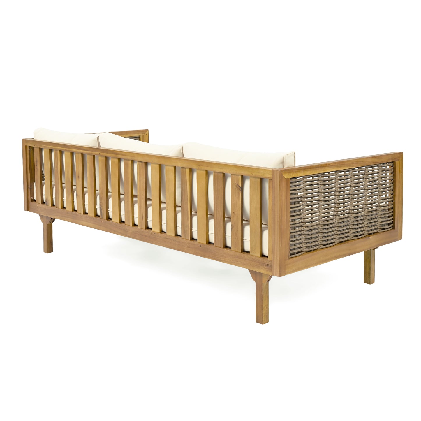 Niles Craftsman Rattan Arms Daybed