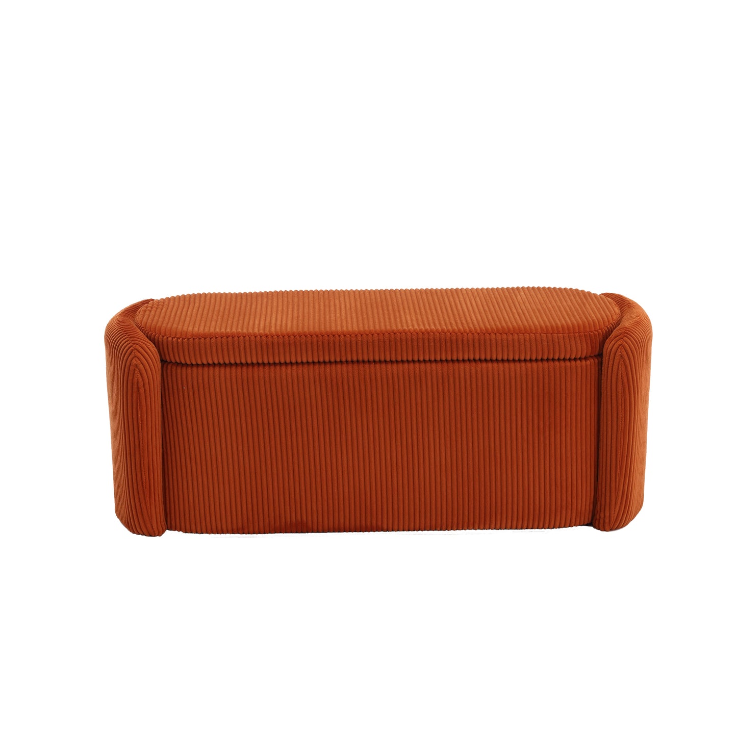 Calista Contemporary Upholstered Storage Ottoman