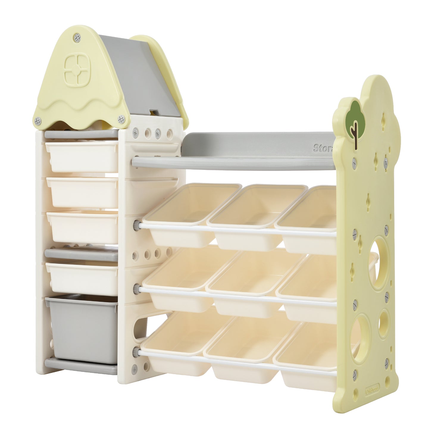 Justo Modern Kids Storage Shelf