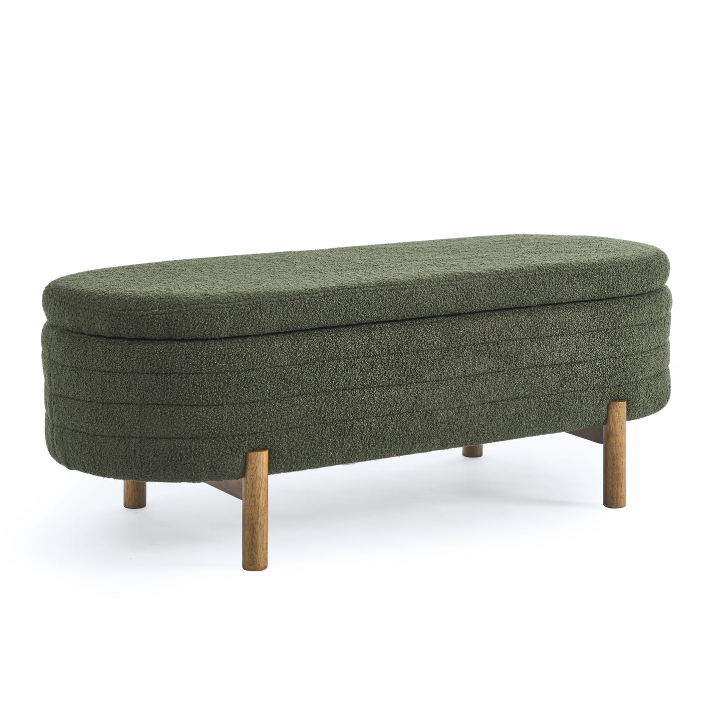 Westport Modern Velvet Storage Ottoman