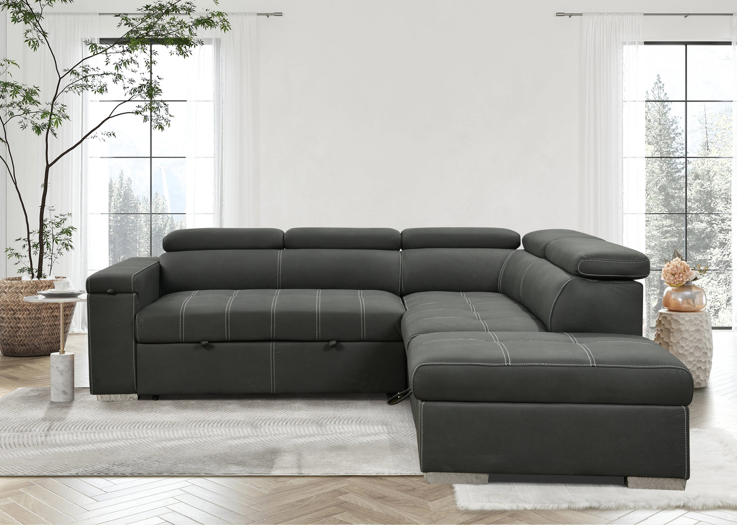 Luz Modern Convertible Sofa Bed