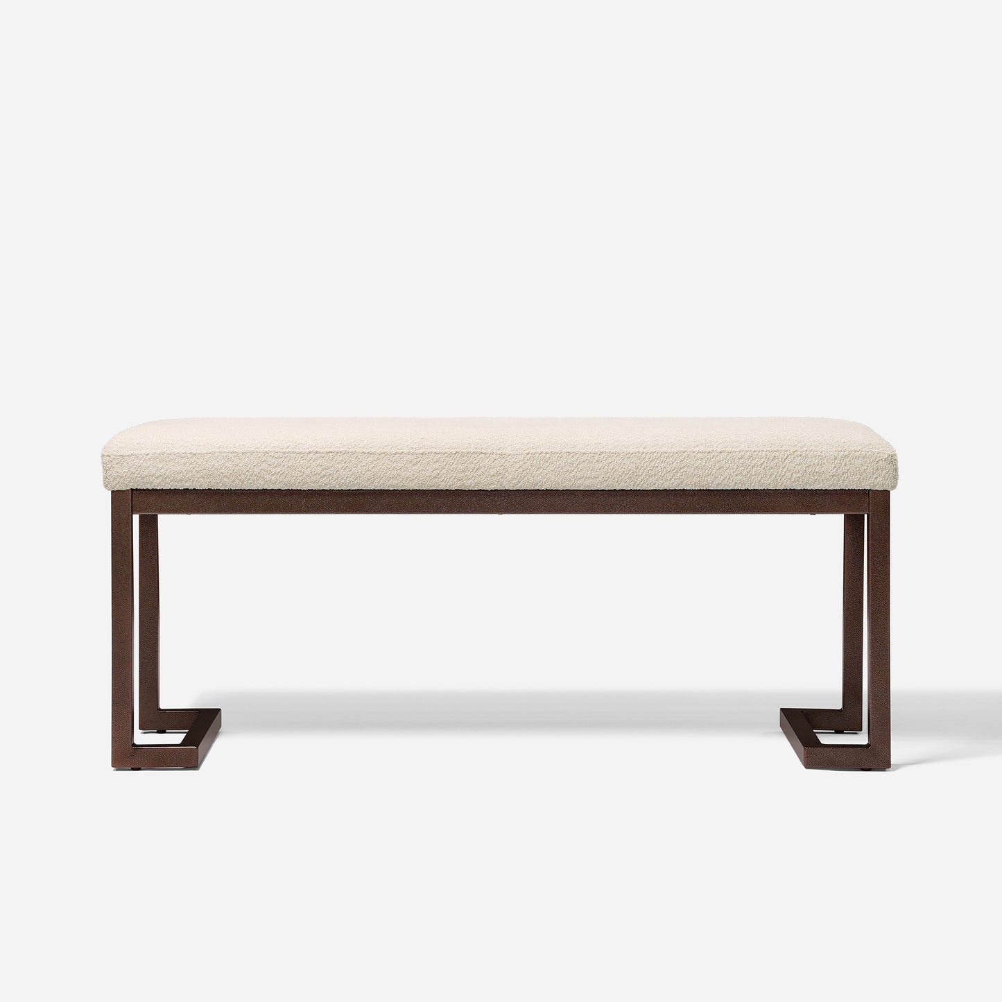 Marcel Contemporary Pelican Wooden Bench