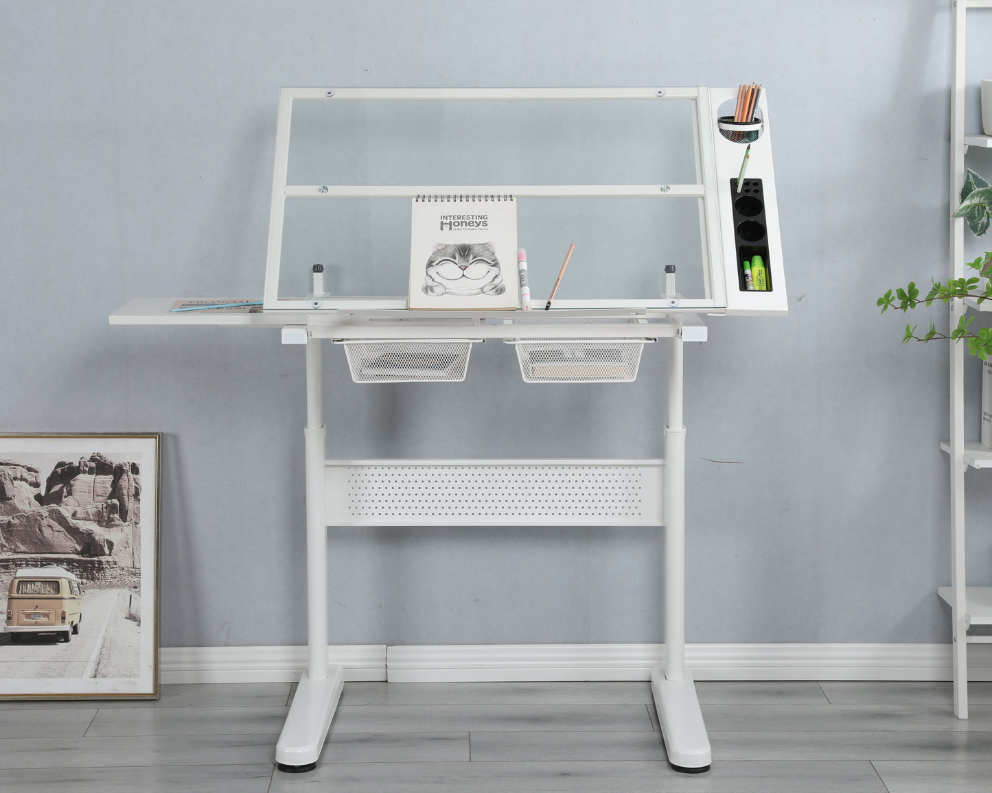 Fremont Industrial Adjustable Work Desk
