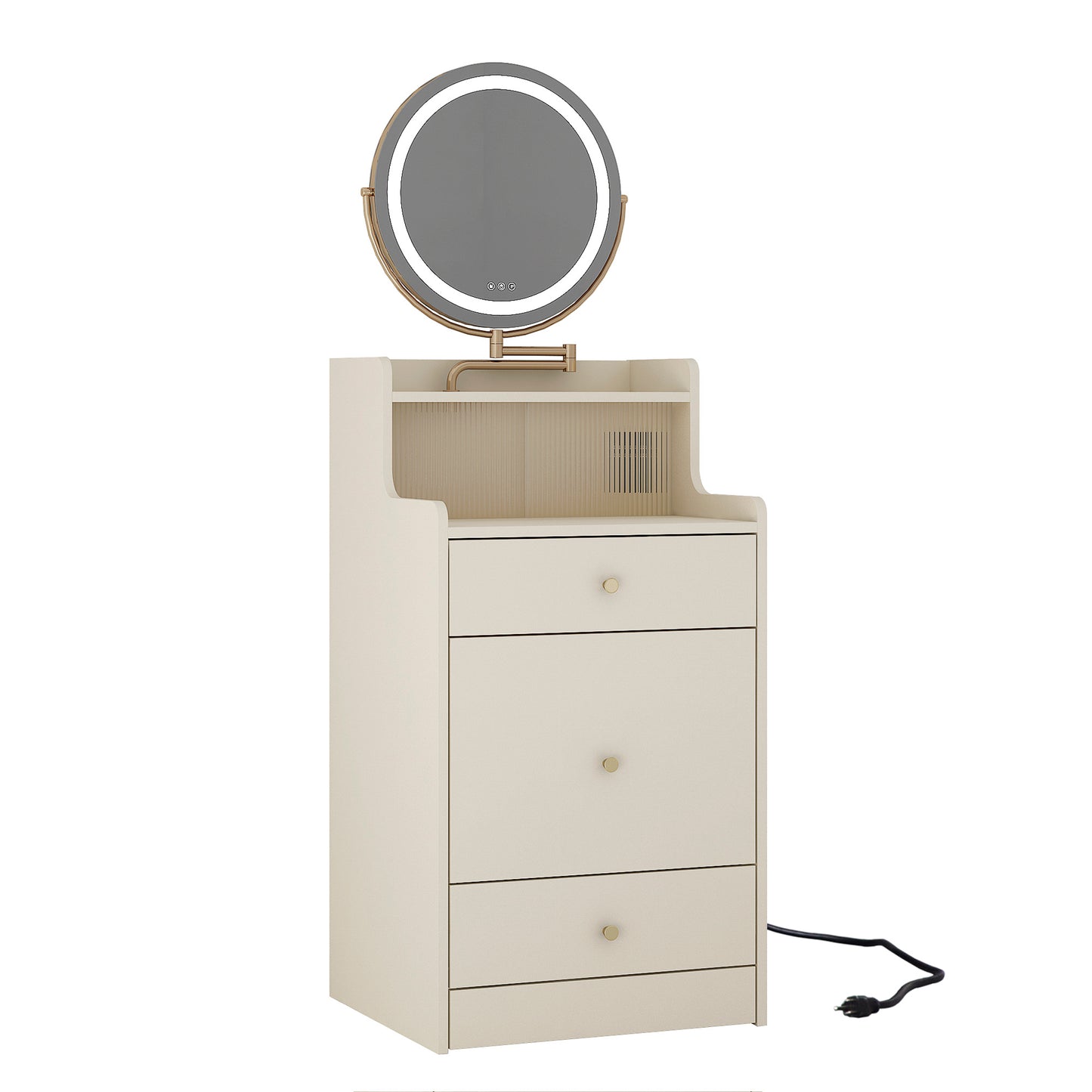 Centerville Contemporary Compact Makeup Vanity
