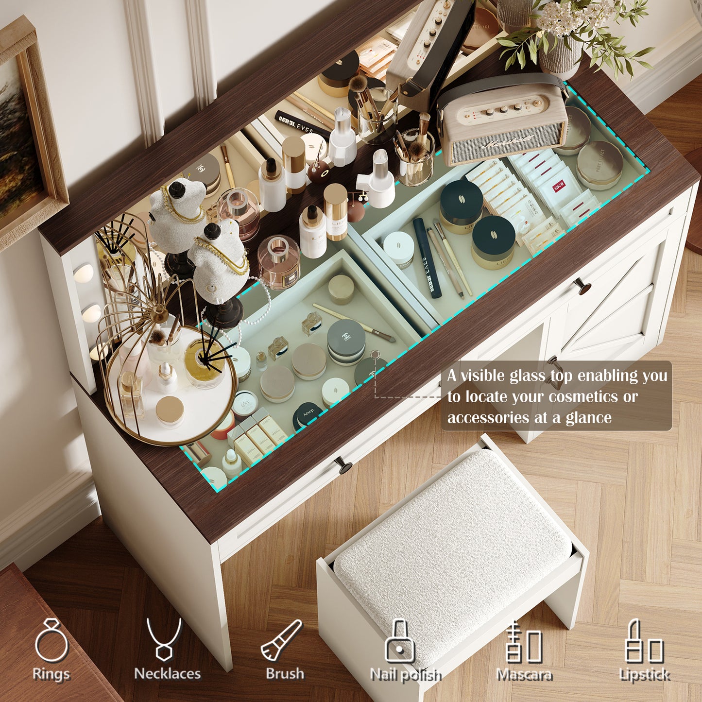 Emery Craftsman Classic Vanity Table