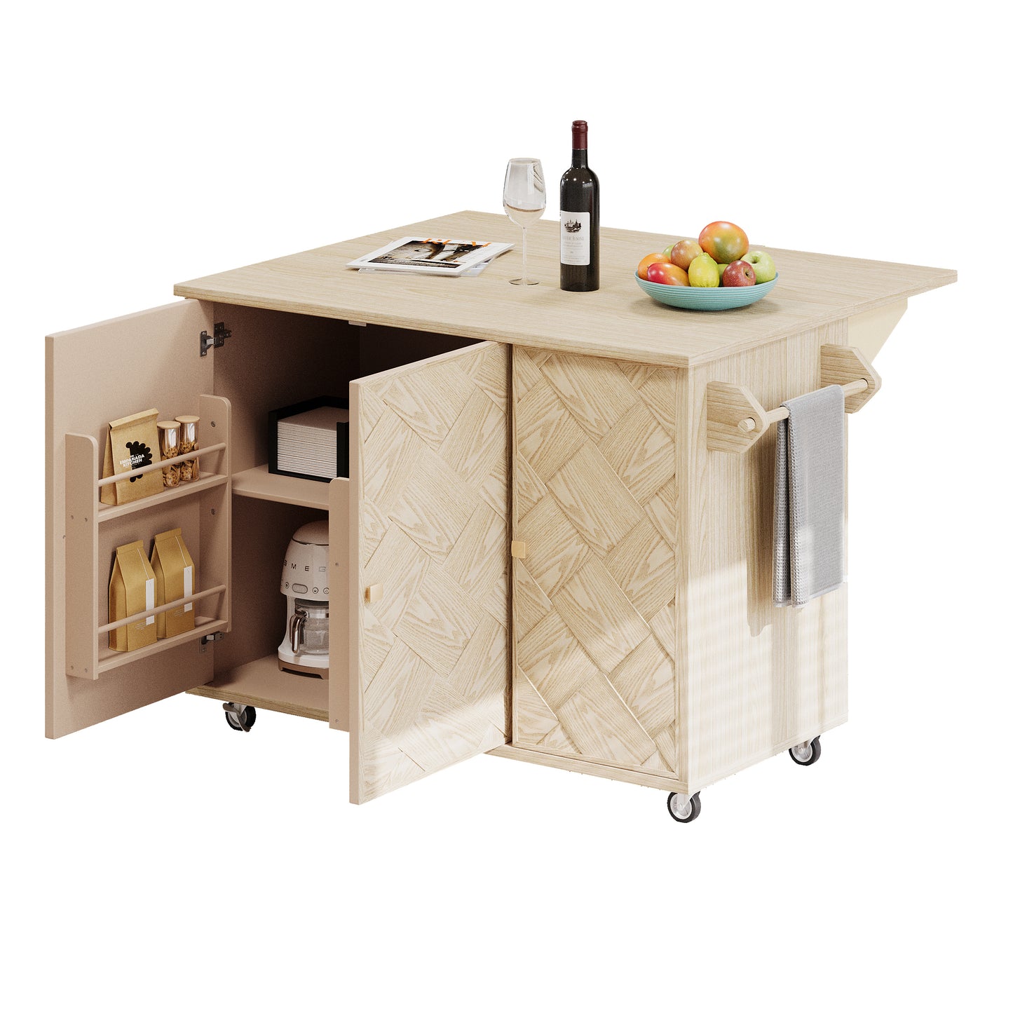 Marcel Modern Kitchen Island